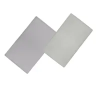 Set cearceafuri cu elastic, Lionelo, Pentru patuturi 120 x 60 cm, Pentru saltele de max. 10 cm inaltime, Din bambus, Usor de spalat, 30 grade, Fara calcare, Ecologic, Alb/Gri