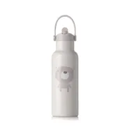 Sticla termos lichide, Jane, Din otel inoxidabil, Cu mentinere de temperatura de pana la 12 ore, 500 ml, Bpa Free, Conform cu EN 1186:2022EN 12546-1:2000UNE EN 14372:2005, Sand