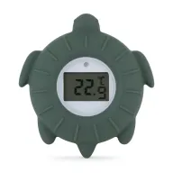 Black Friday - Reduceri Temometru digital, Petite&Mars, Broscuta Terry, Multifunctional, Ecran usor de citit, Valoare precisa, Silicon Sigur, Avertizare temperatura, 0 luni+, Verde Promotie