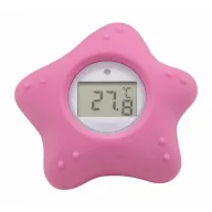 Black Friday - Reduceri Termometru digital, FreeON, Starfish, Multifunctional, Ecran usor de citit, BPA Free, 0 luni+, Pink Promotie