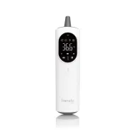 Black Friday - Reduceri Termometru, Lionelo, FeverScan, Cu infrarosu, Fara contact, Rezultat ultrarapid, Potrivit si pentru alimente, Cu 4 moduri de functionare, Cu indicator LED si alarma sonora, Cu husa de depozitare Promotie