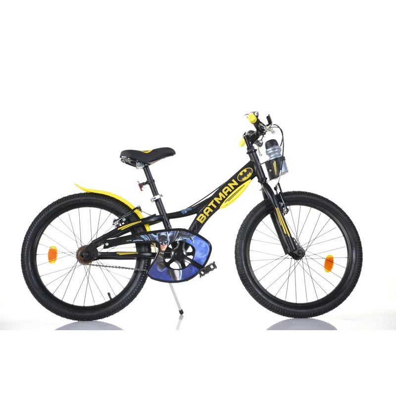 Bicicleta cu pedale, Dino Bikes, Batman, 20 inch, Pana la 130 cm