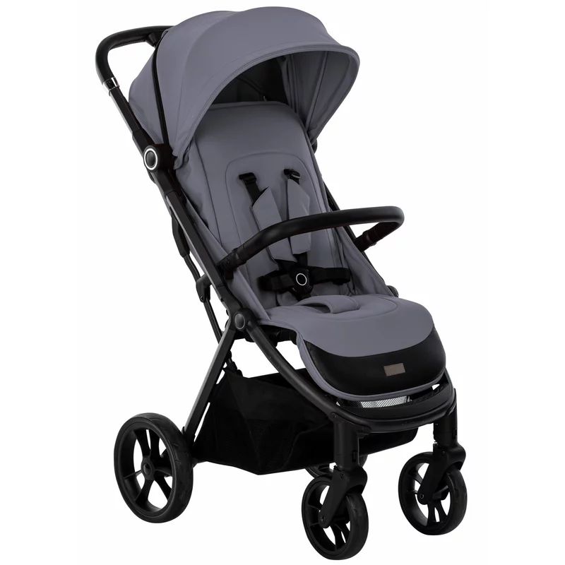 Carucior sport, FreeON, Dynamic Pliabil automat, De la nastere pana la 22 kg, Cu spatar reglabil in 3 pozitii, Grey, Resigilat