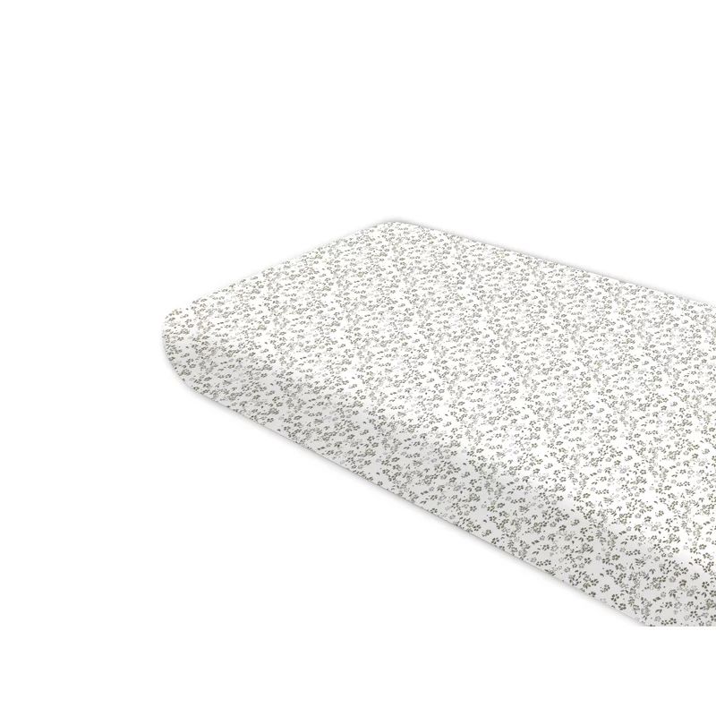 Cearceaf cu elastic, MimiNu, Premium, Pentru pat 160x80 cm, Din bumbac certificat Oeko Tex Standard 100, Meadow