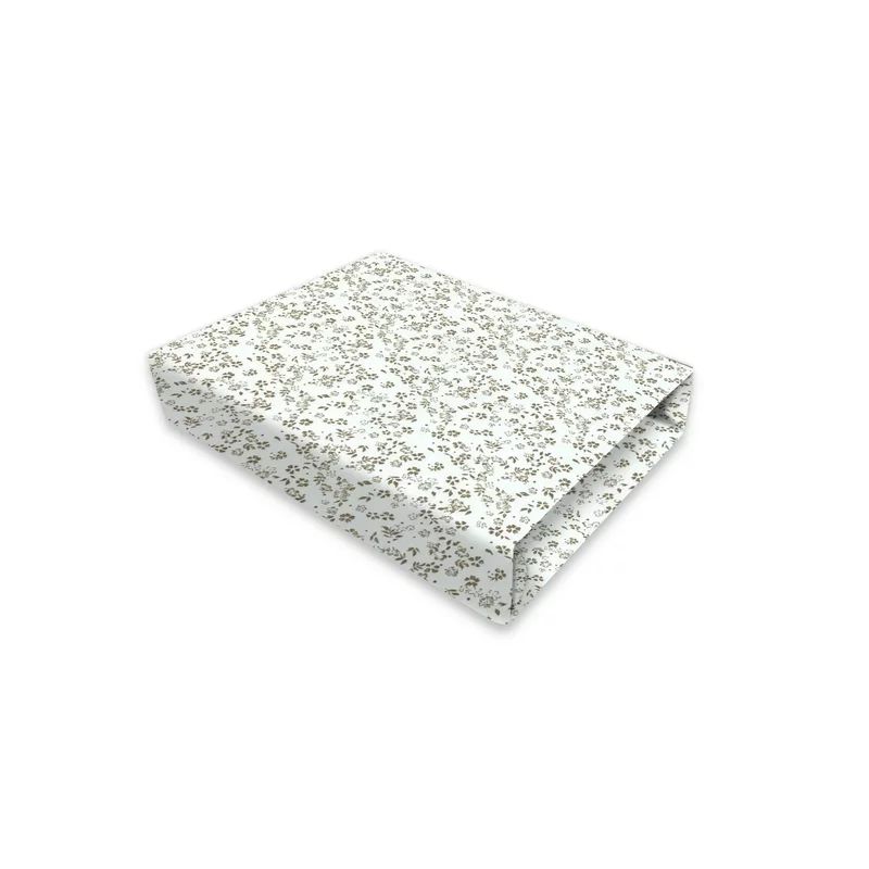 Cearceaf cu elastic, MimiNu, Premium, Pentru patut 120X60 cm, Din bumbac certificat Oeko Tex Standard 100, Meadow