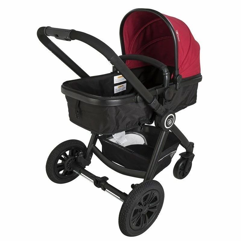 Gmini Carucior 2 in 1 Grand Bordo Resigilat