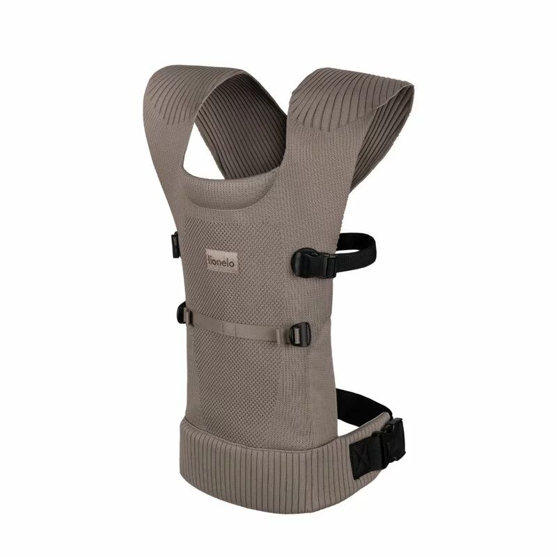 Marsupiu bebe, Lionelo, Mabel, Ergonomic, Pozitia M-broscuta, De la 4 luni pana la 15 Kg, Amplasare cu fata sau cu spatele spre parinte, Material respirabil, Bej