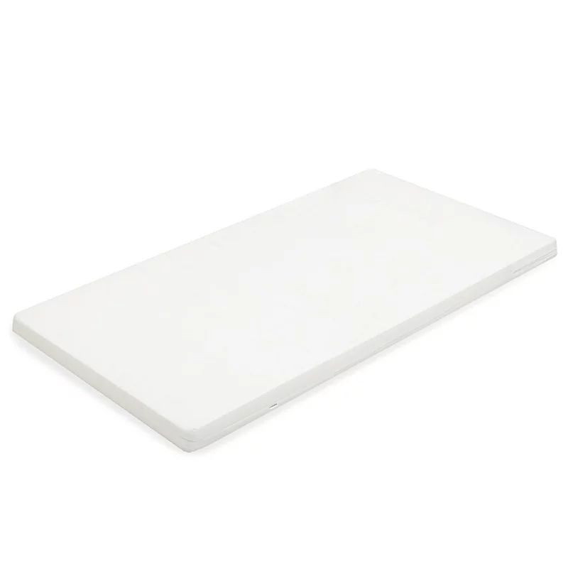 Saltea patut bebe, New Baby, Basic, Din spuma, Cu husa detasabila, 120x60x5 cm, 0 luni+, White