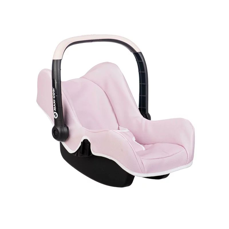 Scoica auto pentru papusi, Smoby Maxi Cosi, Roz