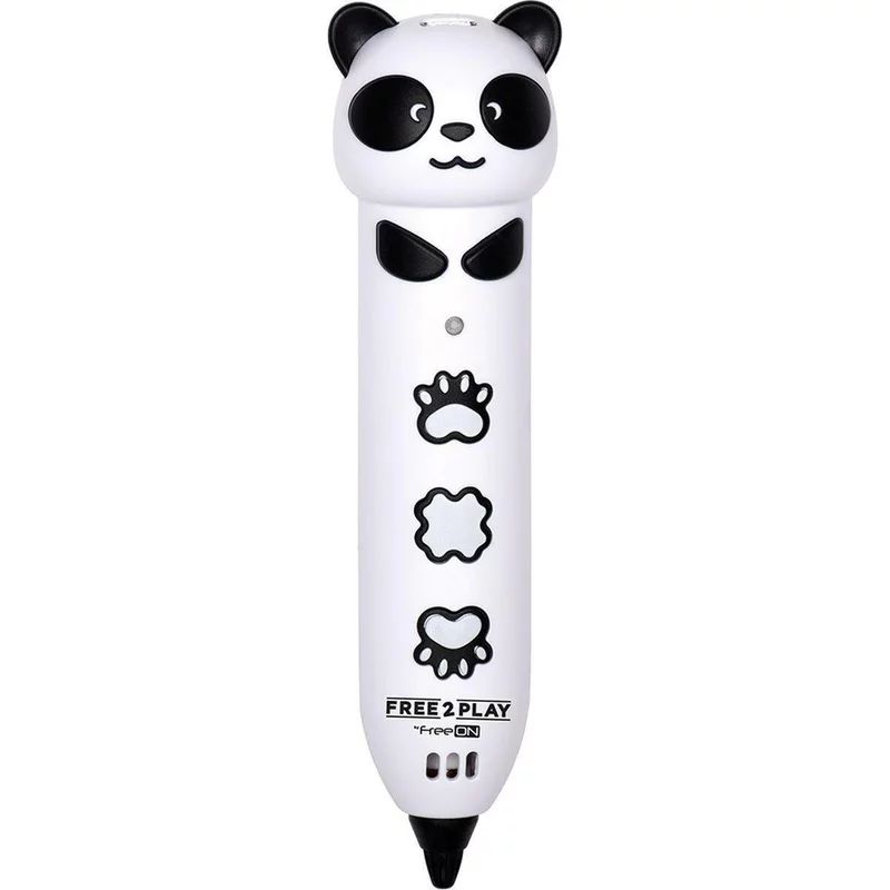 Set Creion 3D si Filament colorat de 20 m, Free2Play, Panda
