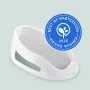 Suport pentru baie ergonomic, Angelcare, Moale la atingere, De la nastere, Gri Deschis - 6