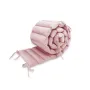 Aparatoare pentru patut, MimiNu, Tip panou, Pentru patut, Lungime 180 cm, Din catifea, Raspberry - 1