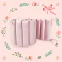 Aparatoare pentru patut, MimiNu, Tip panou, Pentru patut, Lungime 180 cm, Din catifea, Raspberry - 4