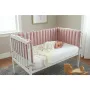 Aparatoare pentru patut, MimiNu, Tip panou, Pentru patut, Lungime 180 cm, Din catifea, Raspberry - 2