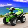 Atv copii, Baby Mix, Pana la 27 kg, Cu sunete si lumini, Cu sezut confortabil, Cu suport jucarii sub scaun, Cu roti rezistente, 12-36 luni, Green - 4