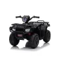 ATV electric copii, Baby Mix, 12V, Pana la 25 kg, Cu sunete si lumini, Cu sezut confortabil, Cu 3 viteze, Conexiune USB, Cu lumini LED si muzica, Cu afisaj digital, 3-8 ani, Black - 1