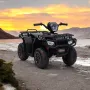 ATV electric copii, Baby Mix, 12V, Pana la 25 kg, Cu sunete si lumini, Cu sezut confortabil, Cu 3 viteze, Conexiune USB, Cu lumini LED si muzica, Cu afisaj digital, 3-8 ani, Black - 4