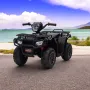 ATV electric copii, Baby Mix, 12V, Pana la 25 kg, Cu sunete si lumini, Cu sezut confortabil, Cu 3 viteze, Conexiune USB, Cu lumini LED si muzica, Cu afisaj digital, 3-8 ani, Black - 2
