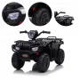 ATV electric copii, Baby Mix, 12V, Pana la 25 kg, Cu sunete si lumini, Cu sezut confortabil, Cu 3 viteze, Conexiune USB, Cu lumini LED si muzica, Cu afisaj digital, 3-8 ani, Black - 6