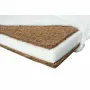 Saltea patut bebe, Babyneeds, Cocos Confort II, Cu husa detasabila, Antialergica, Cu fibre de cocos si strat de burete, 120x60x8 cm, 0 luni+, Alb - 1