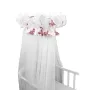 Baldachin, MimiNu, Din tull, Mare, Cu funda din bumbac, Dimensiune 400x170 cm, Materiale certificate Oeko Tex Standard 100, Betty