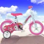 Bicicleta cu pedale, Dino Bikes, Unicorn, Cu roti ajutatoare, 10 inch, Pana la 30 kg, 2 ani+, Multicolor - 4