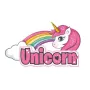 Bicicleta cu pedale, Dino Bikes, Unicorn, Cu roti ajutatoare, 10 inch, Pana la 30 kg, 2 ani+, Multicolor - 6