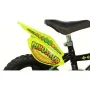 Bicicleta cu pedale, Dino Bikes, Dinozaur T-Rex, Cu roti ajutatoare, 12 inch, Pana la 40 kg, 3 ani+, Multicolor - 7