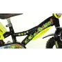 Bicicleta cu pedale, Dino Bikes, Dinozaur T-Rex, Cu roti ajutatoare, 12 inch, Pana la 40 kg, 3 ani+, Multicolor - 9