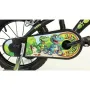 Bicicleta cu pedale, Dino Bikes, Dinozaur T-Rex, Cu roti ajutatoare, 12 inch, Pana la 40 kg, 3 ani+, Multicolor - 11
