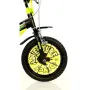 Bicicleta cu pedale, Dino Bikes, Dinozaur T-Rex, Cu roti ajutatoare, 12 inch, Pana la 40 kg, 3 ani+, Multicolor - 12