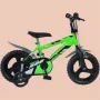 Bicicleta copii, Dino Bikes, R88, Cu roti ajutatoare, 12 inch, Cadru din otel, Pana la 110 cm, Green - 4