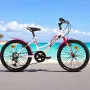 Bicicleta cu pedale, Dino Bikes, Mountain Bike, Cu 6 viteze, 20 inch, Pana la 130 cm, Multicolor - 19