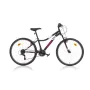 Bicicleta, Dino Bikes, Mountain Bike, Ring Black, Cu 6 viteze si suspensie, 26 inch, Pana la 160 cm - 1