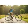 Bicicleta, Dino Bikes, Mountain Bike, Ring Black, Cu 6 viteze si suspensie, 26 inch, Pana la 160 cm - 6