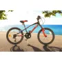 Bicicleta copii, Dino Bikes, Mountain Bike, Sport Rosu, Cu 6 viteze si suspensie, 20 inch, Pana la 130 cm - 2