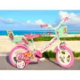 Bicicleta copii, Dino Bikes, Paw Patrol, Roti ajutatoare, Cosulet frontal, Scaunel pentru papusi, 12 inch, Cadru din otel, Pana la 110 cm, White - 4