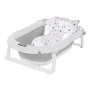 Cadita pliabila, Primabobo, Genua Premium, Cu termometru, dop si suport anatomic, Conform cu standardul european de securitate EN71, 80 x 50 x 22, Gri - 3
