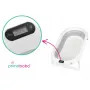 Cadita pliabila, Primabobo, Premium, Cu sezlong de baie, Cu termometru electronic, Cu dop de scurgere, Antiderapanta, Conform cu EN71, Gri - 8