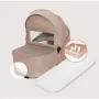 Carucior 2 in 1, Lionelo, Freya, Landou si salteluta ventilate, Pliabil, Reglare spatar-3 pozitii, Suport de picioare-4 pozitii,  Maner reglabil-3 pozitii, Adaptori inclusi compatibili cu Cybex, Maxi-Cosi, Kiddy, Avionaut, Sustine 22 kg, 0luni+, Bej - 37