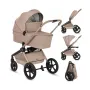Carucior 2 in 1, Lionelo, Freya, Landou si salteluta ventilate, Pliabil, Reglare spatar-3 pozitii, Suport de picioare-4 pozitii,  Maner reglabil-3 pozitii, Adaptori inclusi compatibili cu Cybex, Maxi-Cosi, Kiddy, Avionaut, Sustine 22 kg, 0luni+, Bej - 4