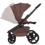 Carucior 2 in 1, Lionelo, Freya, Landou si salteluta ventilate, Pliabil, Reglare spatar-3 pozitii, Suport de picioare-4 pozitii,  Maner reglabil-3 pozitii, Adaptori inclusi compatibili cu Cybex, Maxi-Cosi, Kiddy, Avionaut, Sustine 22 kg, 0luni+, Maro - 14