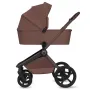 Carucior 2 in 1, Lionelo, Freya, Landou si salteluta ventilate, Pliabil, Reglare spatar-3 pozitii, Suport de picioare-4 pozitii,  Maner reglabil-3 pozitii, Adaptori inclusi compatibili cu Cybex, Maxi-Cosi, Kiddy, Avionaut, Sustine 22 kg, 0luni+, Maro - 19