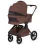Carucior 2 in 1, Lionelo, Freya, Landou si salteluta ventilate, Pliabil, Reglare spatar-3 pozitii, Suport de picioare-4 pozitii,  Maner reglabil-3 pozitii, Adaptori inclusi compatibili cu Cybex, Maxi-Cosi, Kiddy, Avionaut, Sustine 22 kg, 0luni+, Maro - 21