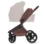 Carucior 2 in 1, Lionelo, Freya, Landou si salteluta ventilate, Pliabil, Reglare spatar-3 pozitii, Suport de picioare-4 pozitii,  Maner reglabil-3 pozitii, Adaptori inclusi compatibili cu Cybex, Maxi-Cosi, Kiddy, Avionaut, Sustine 22 kg, 0luni+, Maro - 27