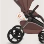 Carucior 2 in 1, Lionelo, Freya, Landou si salteluta ventilate, Pliabil, Reglare spatar-3 pozitii, Suport de picioare-4 pozitii,  Maner reglabil-3 pozitii, Adaptori inclusi compatibili cu Cybex, Maxi-Cosi, Kiddy, Avionaut, Sustine 22 kg, 0luni+, Maro - 31