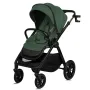 Carucior 2 in 1, Lionelo, Layla, Pana la 22 kg, Cadru aluminiu, Cu landou intarit si salteluta din spuma AirDots, Reversibil, Cu ventilatie 3D, Cu accesorii, EN1888-1, EN1888-2, EN1466, Verde - 6