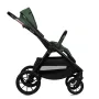 Carucior 2 in 1, Lionelo, Layla, Pana la 22 kg, Cadru aluminiu, Cu landou intarit si salteluta din spuma AirDots, Reversibil, Cu ventilatie 3D, Cu accesorii, EN1888-1, EN1888-2, EN1466, Verde - 9