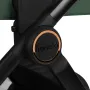 Carucior 2 in 1, Lionelo, Layla, Pana la 22 kg, Cadru aluminiu, Cu landou intarit si salteluta din spuma AirDots, Reversibil, Cu ventilatie 3D, Cu accesorii, EN1888-1, EN1888-2, EN1466, Verde - 30