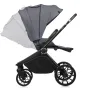 Carucior 2 in 1, Lionelo, Mika Plus, Cadru din aluminiu, Cu landou intarit si salteluta moale, Reversibil, Cu sistem de ventilatie 3D, Cu accesorii, Pana la 22 kg, Conform cu EN1888-1 EN1888-2, EN1466, Gri - 8